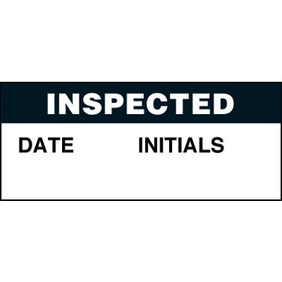 Inspected Super-Stik Status Label