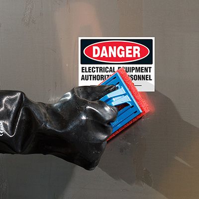 ToughWash® Labels - Danger Electrical Equipment