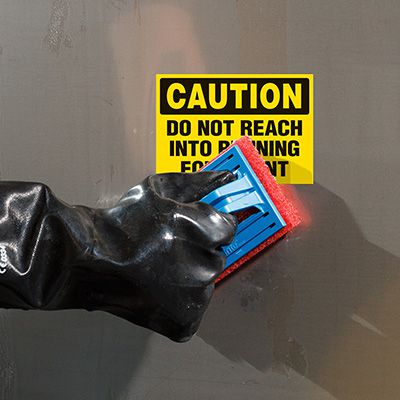 ToughWash® Caution Labels - Do Not Reach