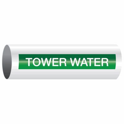 Tower Water - Opti-Code® Self-Adhesive Pipe Markers