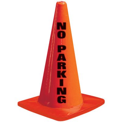 No Parking Traffic Cone