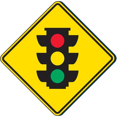 Traffic Signal Symbol Sign