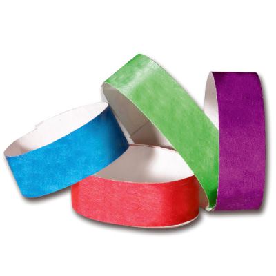 Colored Tyvek® Wristbands