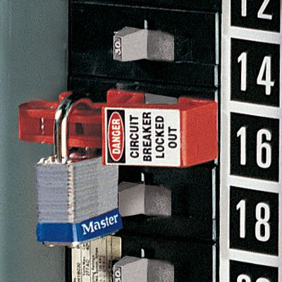 Universal Breaker With Padlock Lock-Outs