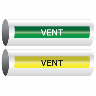 Vent - Opti-Code® Self-Adhesive Pipe Markers