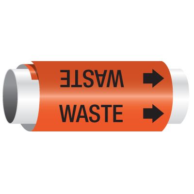 Waste - Setmark® Snap-Around Pipe Markers