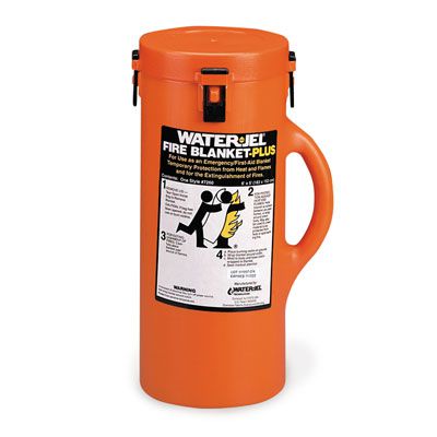 Water Jel® Fire Blanket Plus with Canister