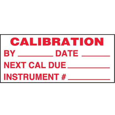 Calibration By Status Labels