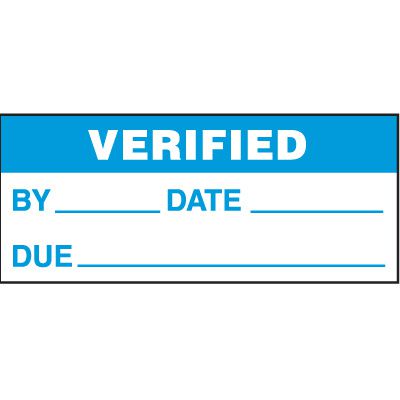 Verified Status Labels