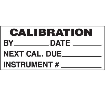 Calibration By Status Labels
