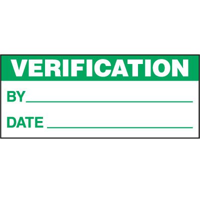 Verification Status Label