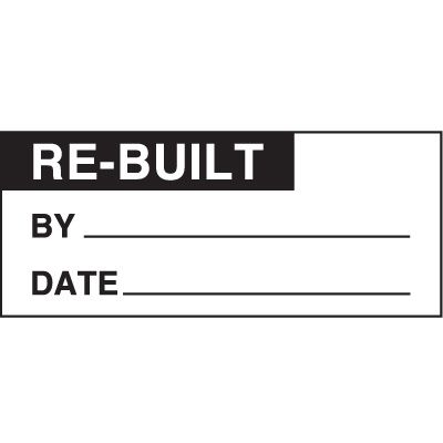 Re-Built Status Label