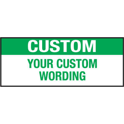 Custom Write on Status Labels