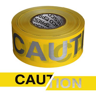 Day Or Night Barricade Tape - Caution - Presco RB3103Y16