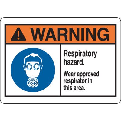 Warning Signs - Respiratory Hazard