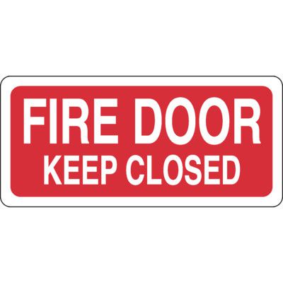 Fire Door Signs - Fire Door Keep Closed
