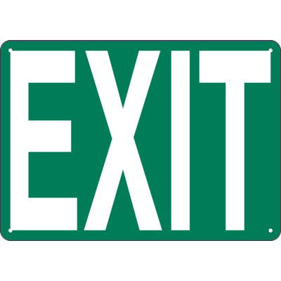 Green Exit Signs