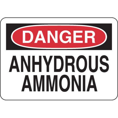 Danger Signs - Anhydrous Ammonia