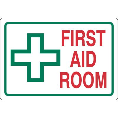 First Aid Room Sign