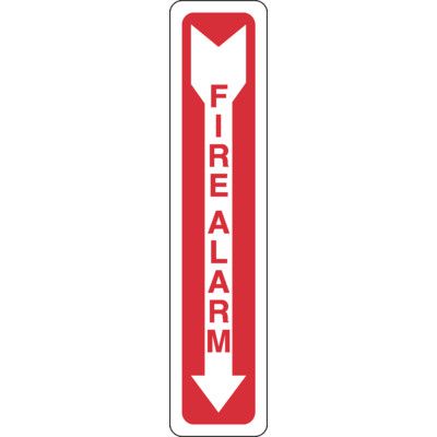 Slim-Line Fire Alarm Sign