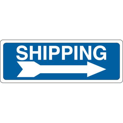 Shipping Signs - Right Arrow