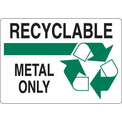 Recyclable Metal Only