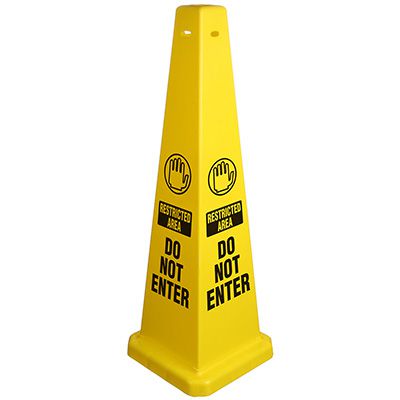 Do Not Enter Safety Cone