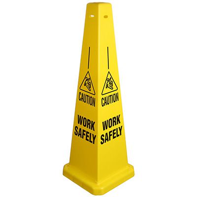 Caution Work Safety Cone
