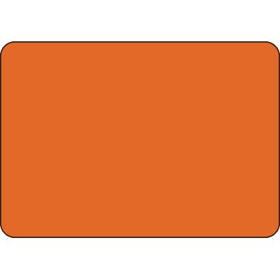 Blank Orange Write-On Sign