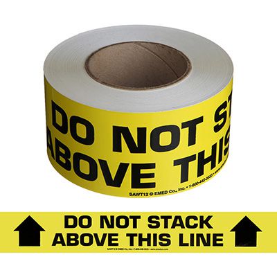 Do Not Stack Message Tape Nadco SAWT12