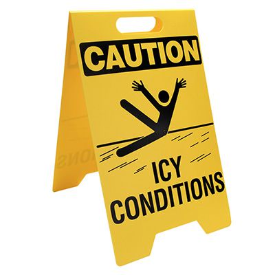 Icy Conditions Floor Stand