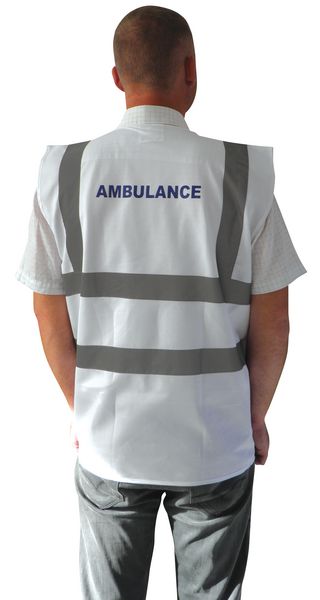 Gilet haute visibilité ambulance
