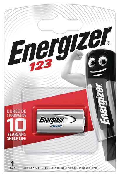Pile lithium CR123 3 volts Energizer®