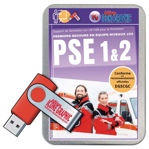 Clé USB Formation PSE1 et PSE2 + EMF