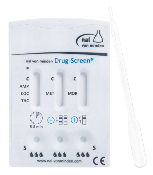 Test urinaire de dépistage de stupéfiants 5 drogues