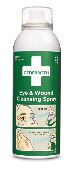 Spray rince-œil Cederroth 150 ml