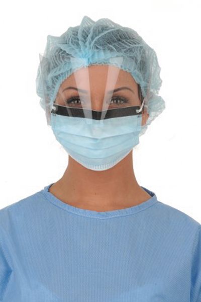 Masque chirurgical très haute filtration avec visière
