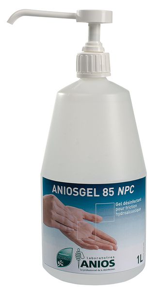 Lot de 12 gels hydroalcooliques Aniosgel 85 NPC 1 L