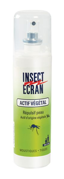 Insect Ecran actif végétal contre moustiques et tiques
