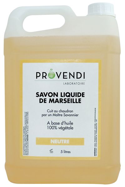 Savon de Marseille liquide neutre 300 ml ou 5 L