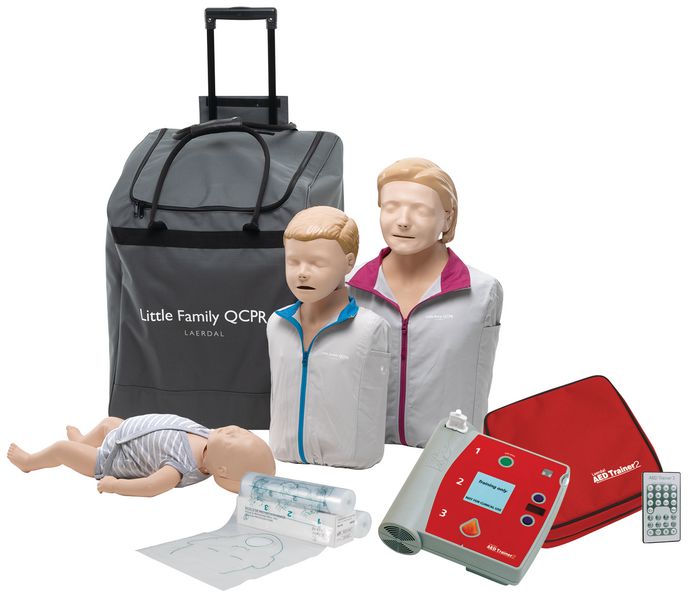 Pack Famille Little QCPR avec défibrillateur Trainer 2