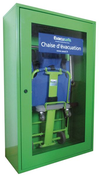 Armoire de rangement pour chaise d'évacuation Excel Evacusafe