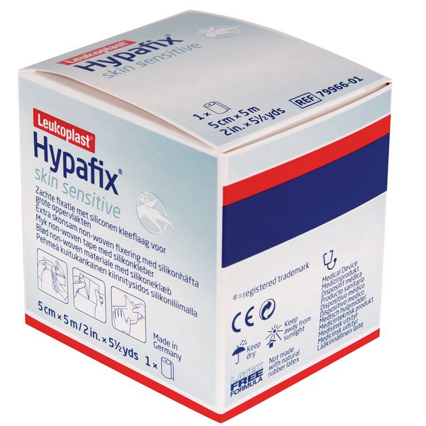 Bande adhésive Hypafix Skin Sensitive
