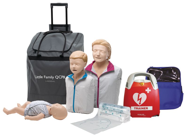 Pack Famille Little QCPR avec défibrillateur FRED® PA-1 Trainer