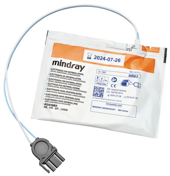 Electrodes adulte et enfant pour défibrillateur Mindray Beneheart C1A