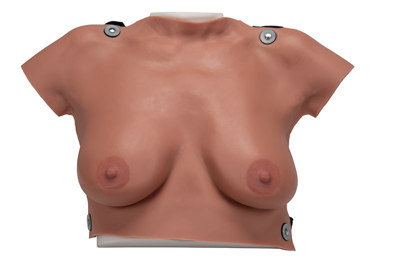 Modèle anatomique de palpation mammaire