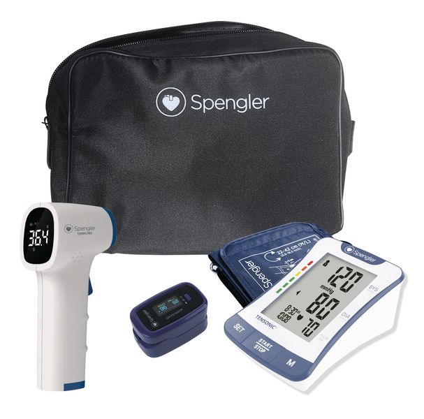 Pack diagnostic Spengler avec tensiomètre, oxymètre et thermomètre