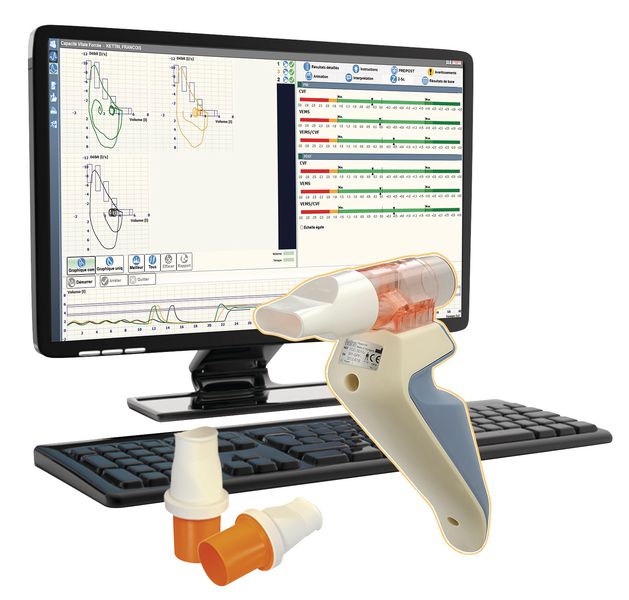 Spiromètre connecté sur PC PDD-301