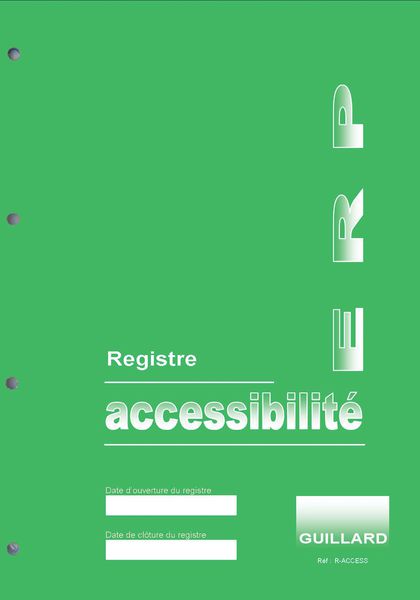 Registre accessibilité ERP