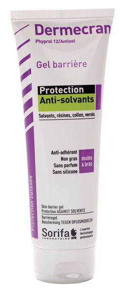 Gel de protection anti-solvants Dermécran Phyprol 12 Antixol
